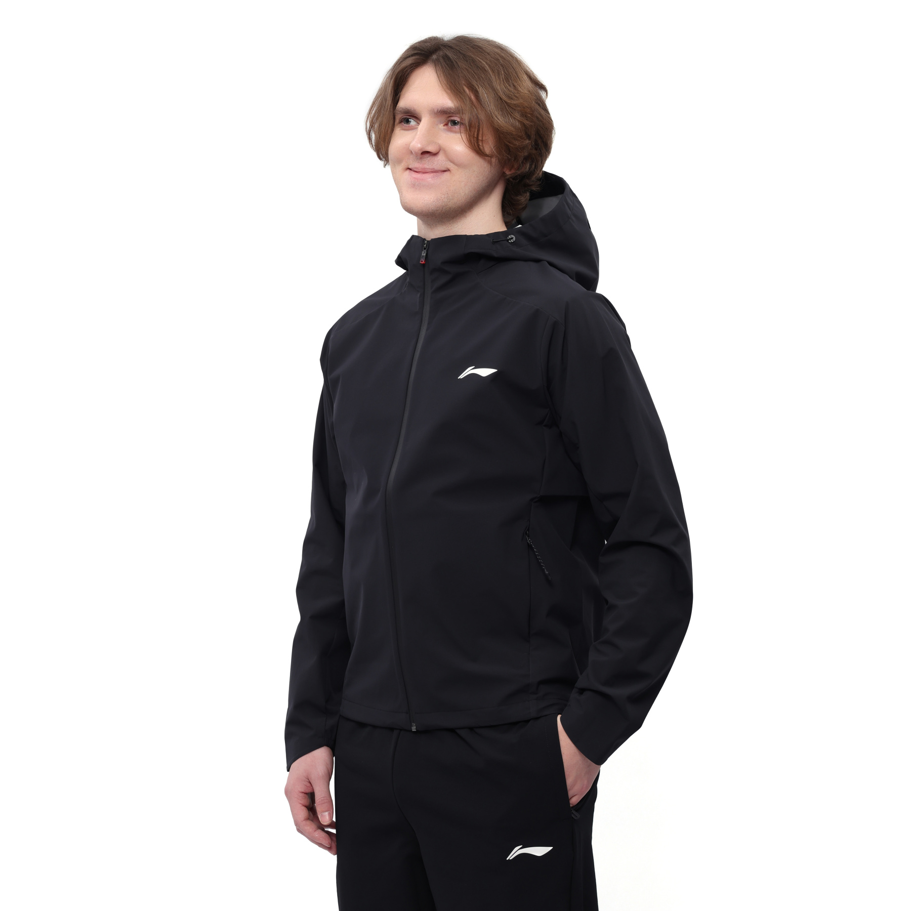 AFDW783-1 Ветровка Jogging черный